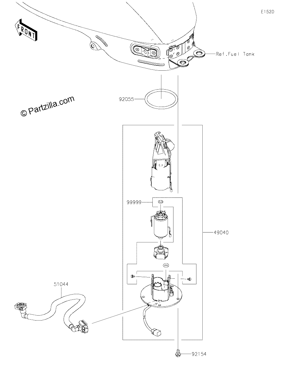 Diagrama de FUEL PUMP
