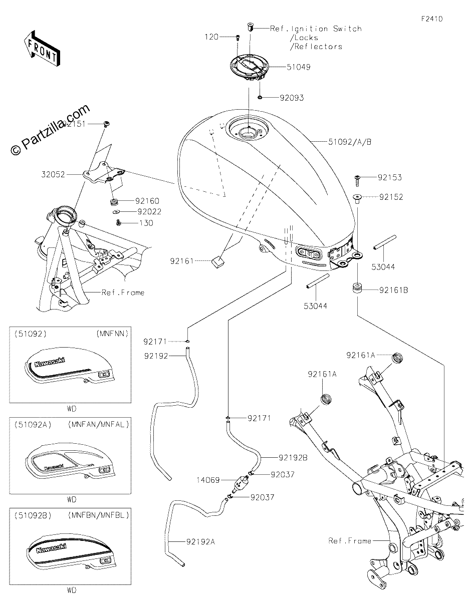 Diagrama de FUEL TANK