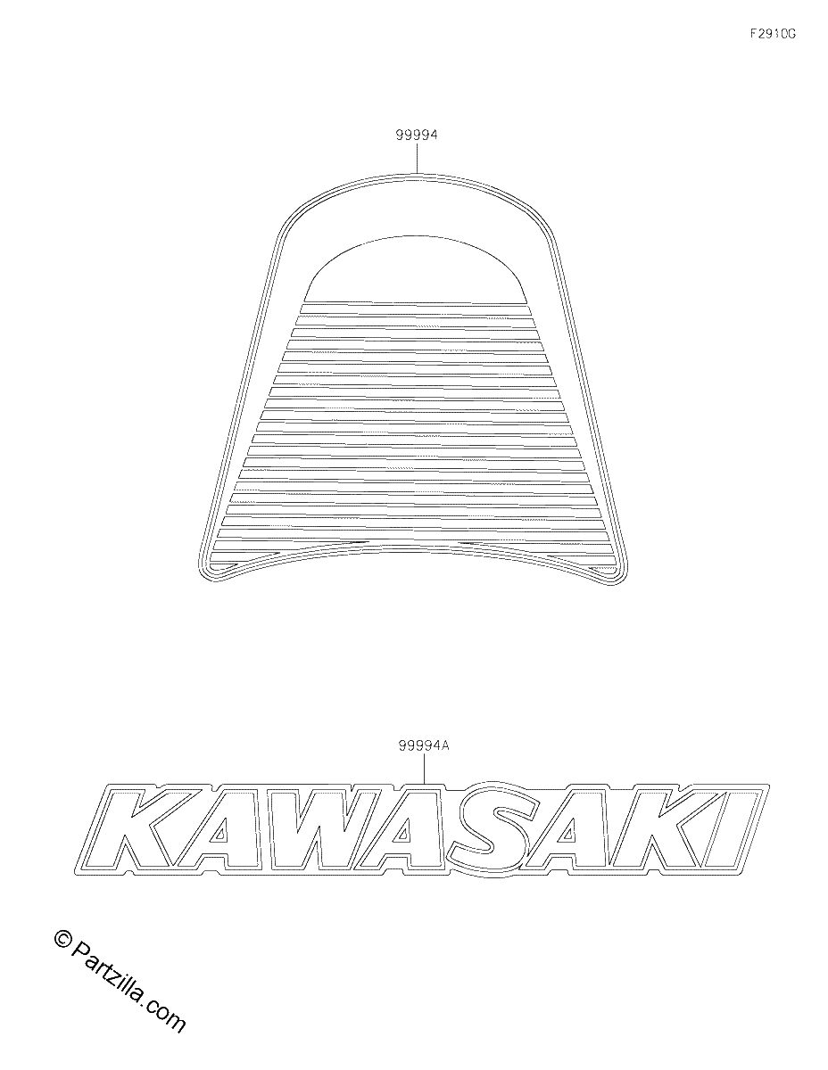 Diagrama de ACCESSORY DECALS