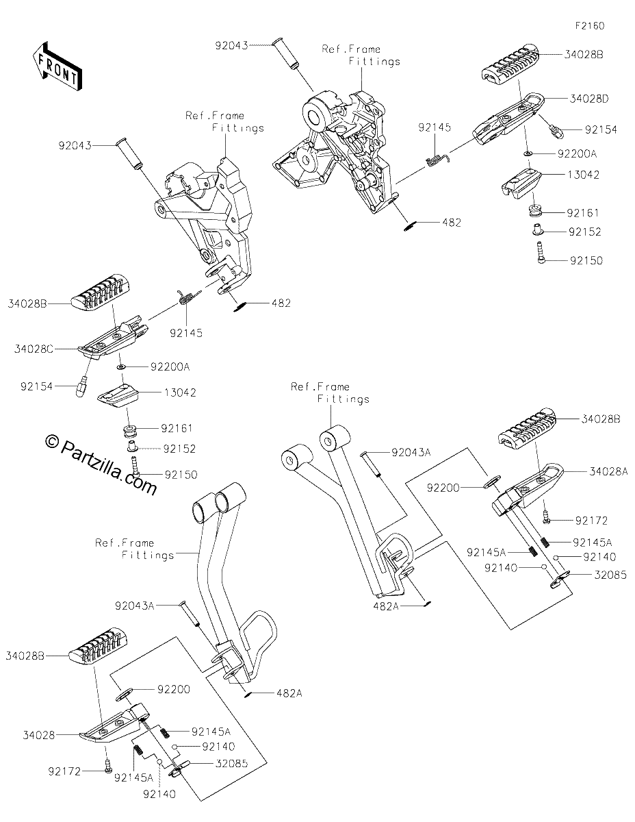 Diagrama de FOOTRESTS