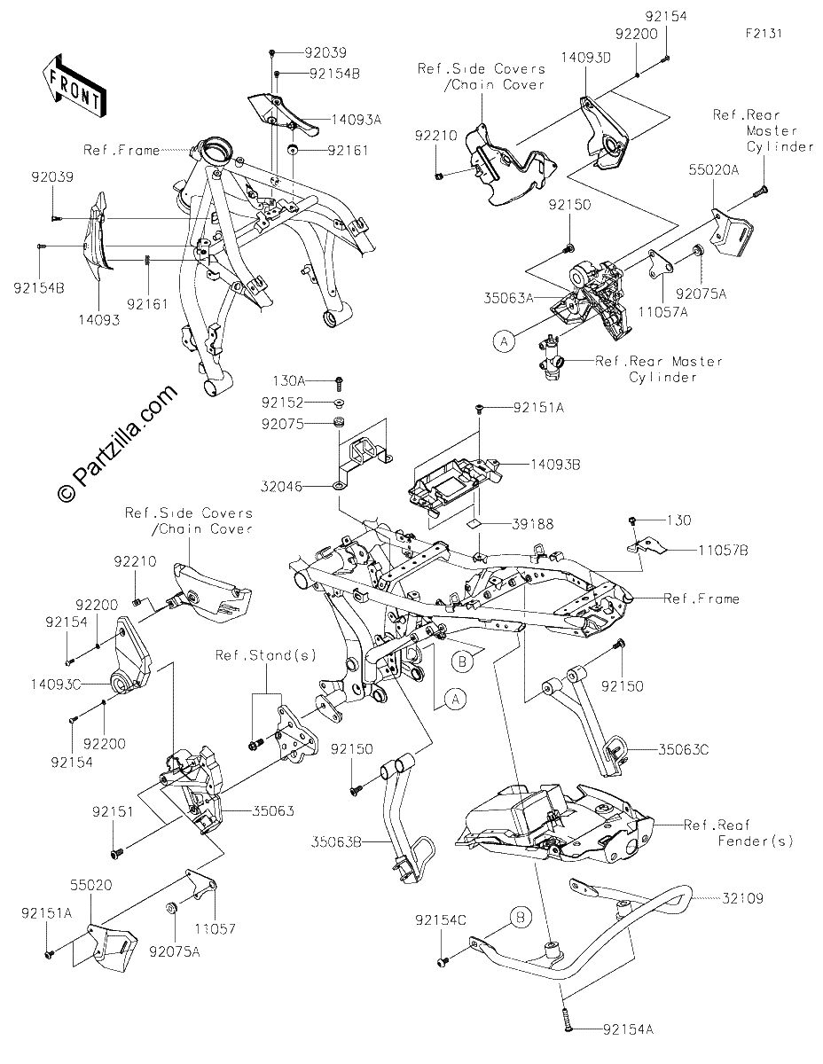 Diagrama de FRAME FITTINGS