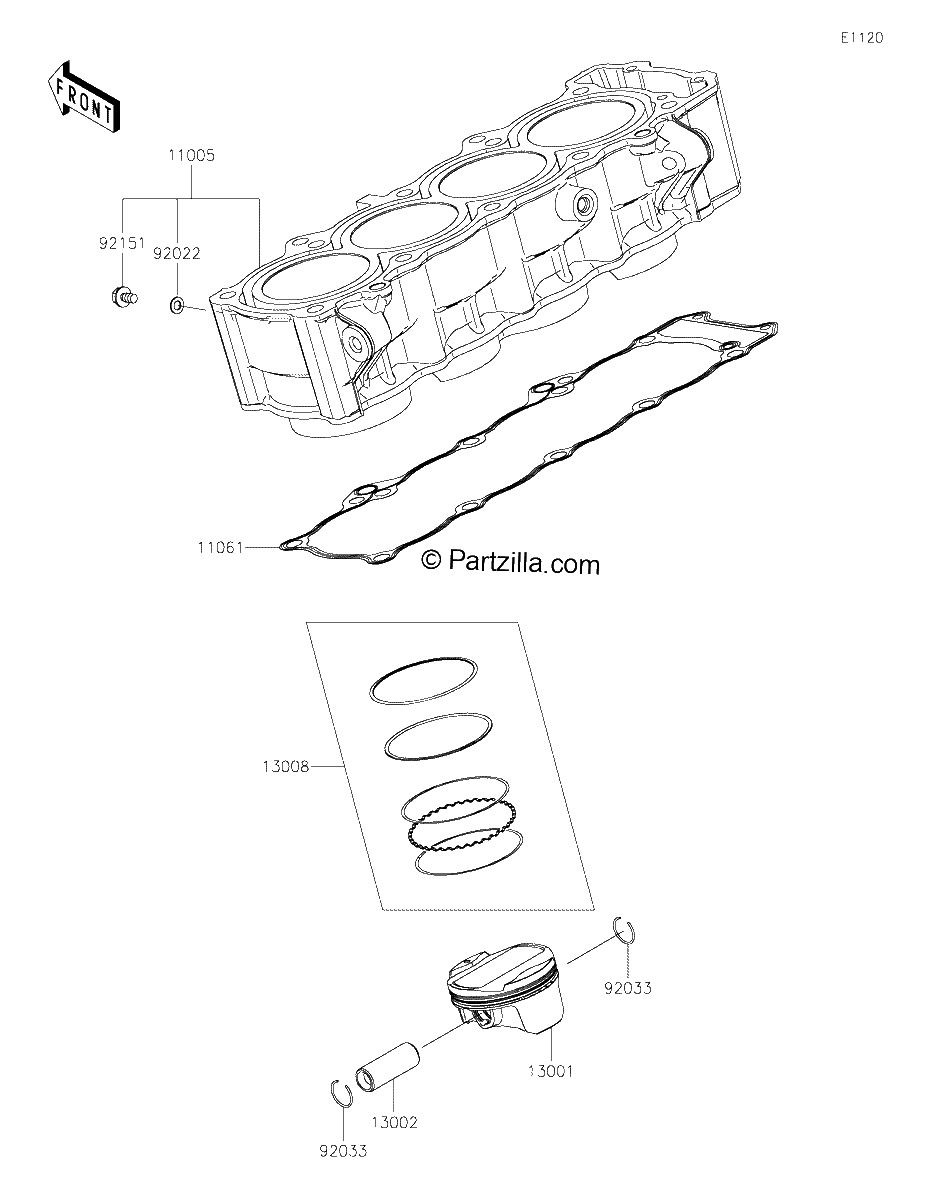 Diagrama de CYLINDER PISTON S
