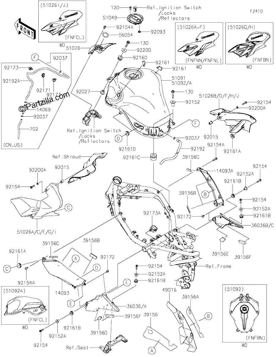 Diagrama de FUEL TANK