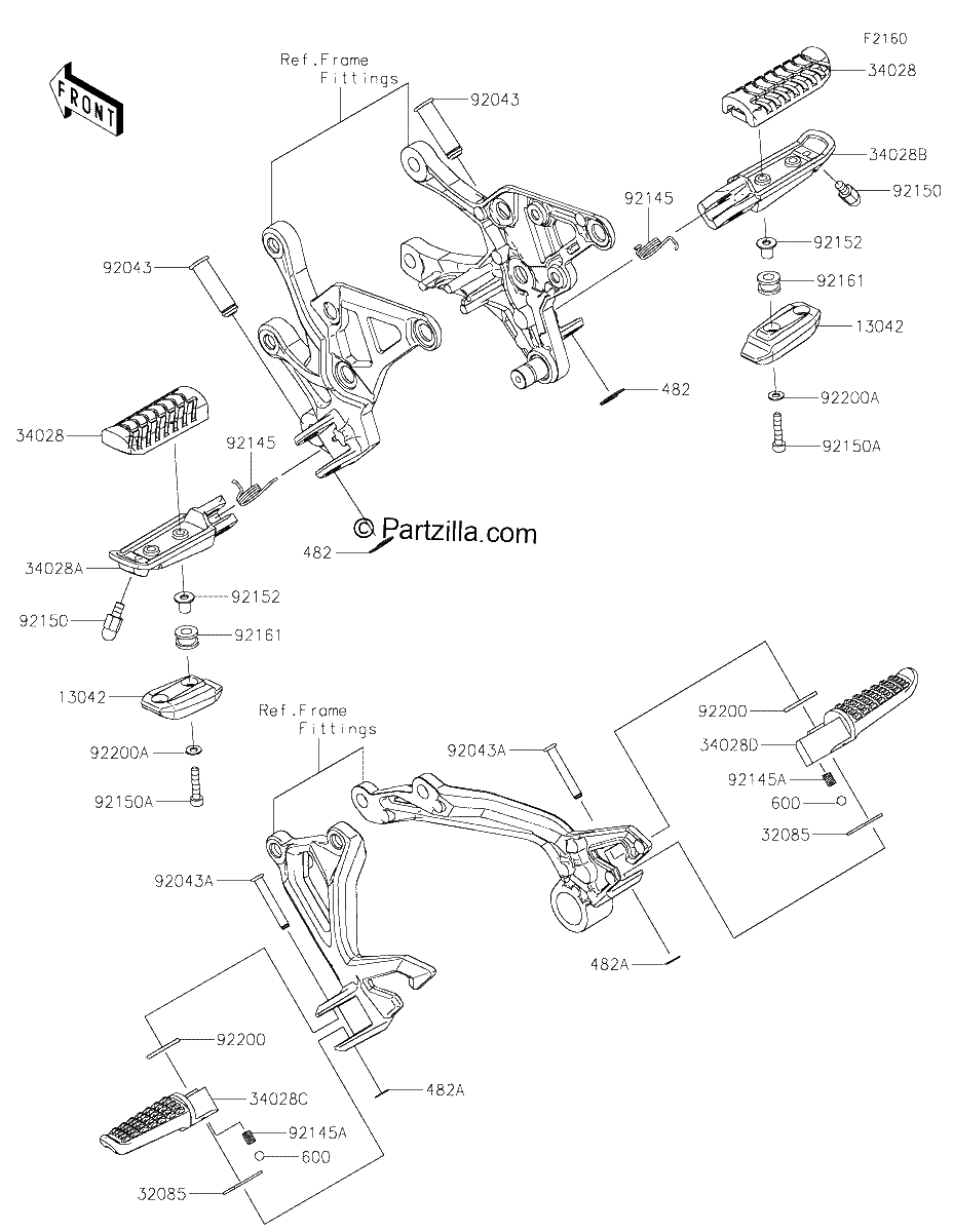 Diagrama de FOOTRESTS