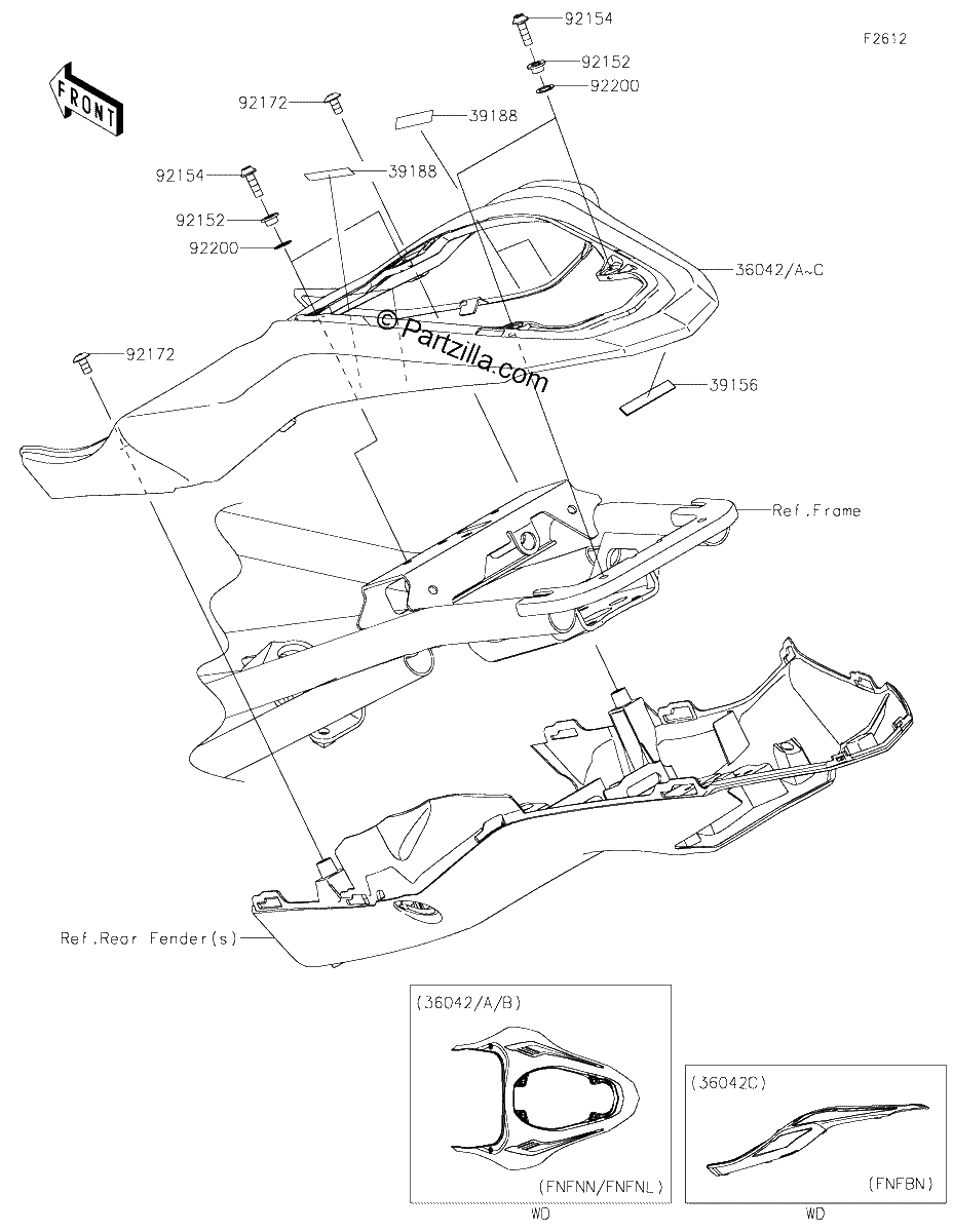 Diagrama de SEAT COVER