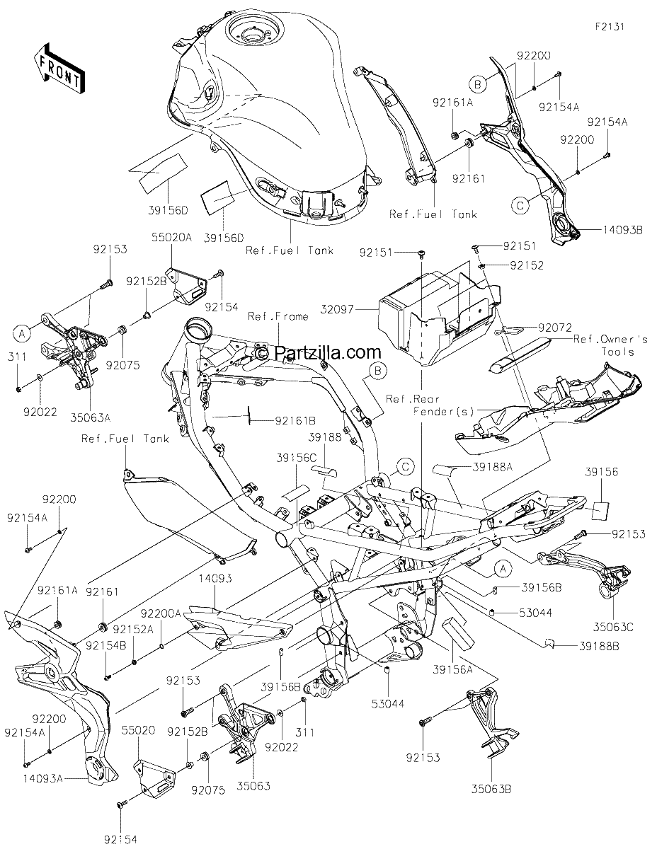 Diagrama de FRAME FITTINGS