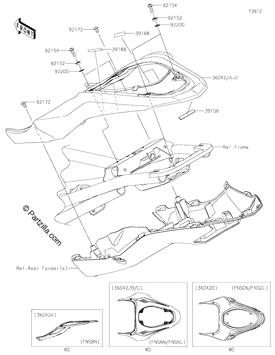 Diagrama de SEAT COVER