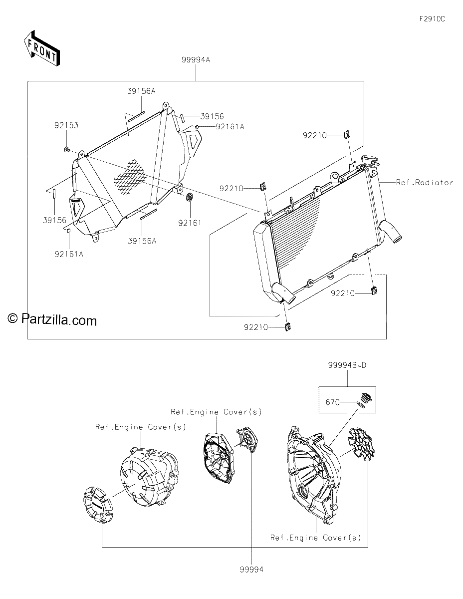 Diagrama de ACCESSORY ENG COVER RING AND CAP