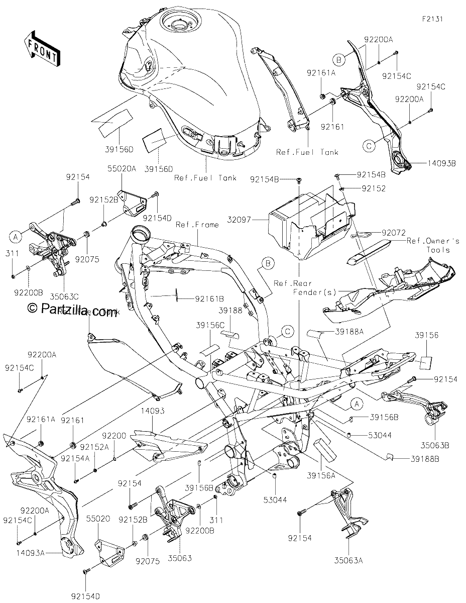 Diagrama de FRAME FITTINGS
