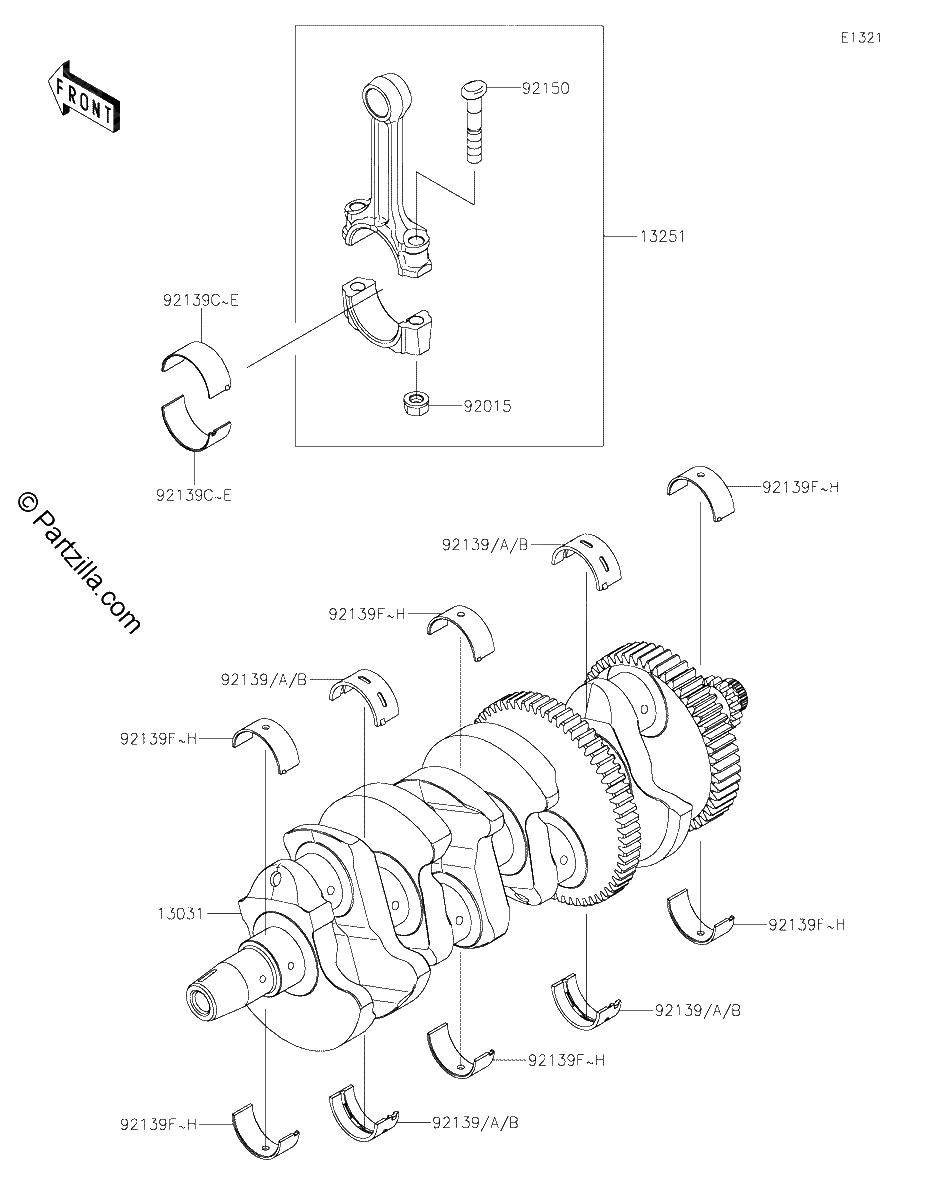 Diagrama de CRANKSHAFT