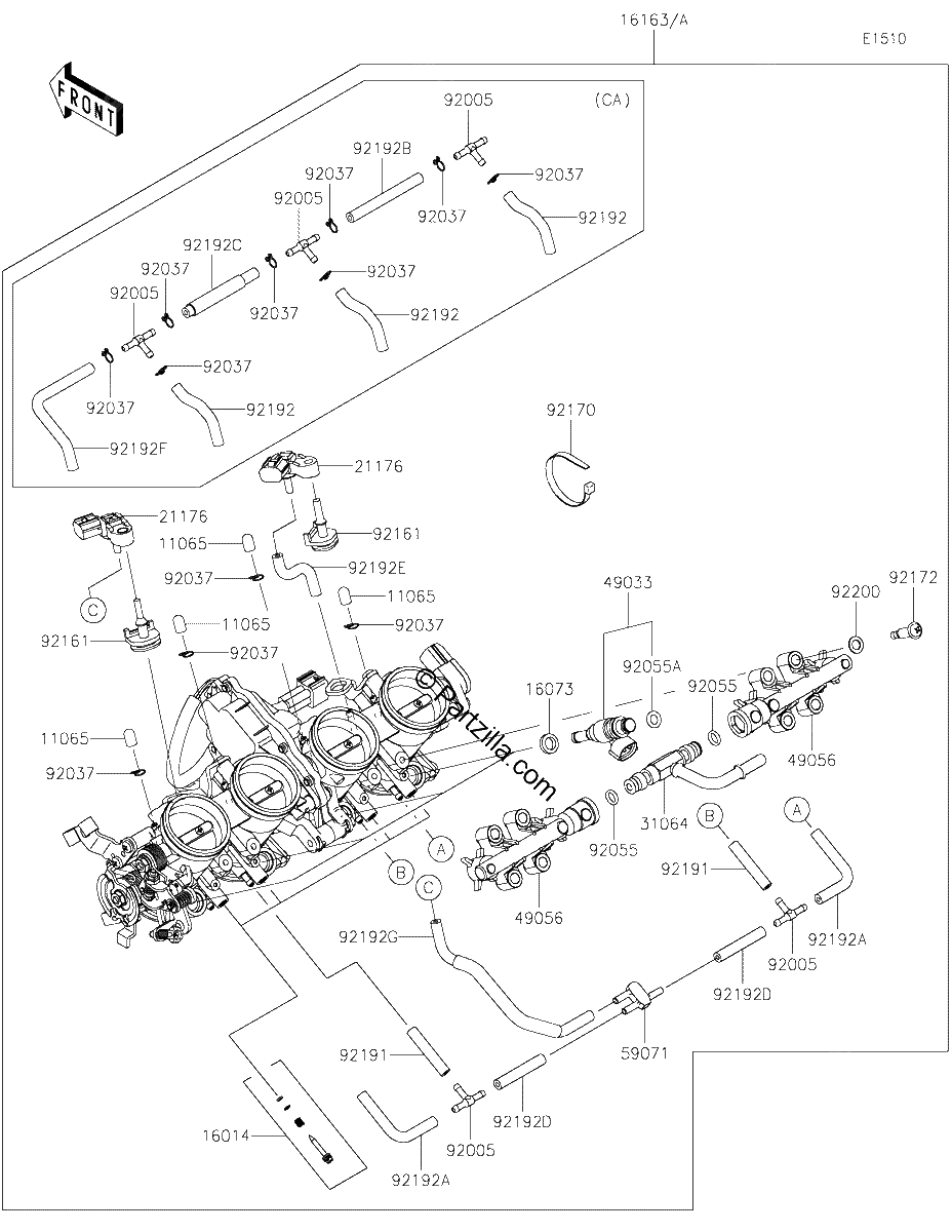 Diagrama de THROTTLE