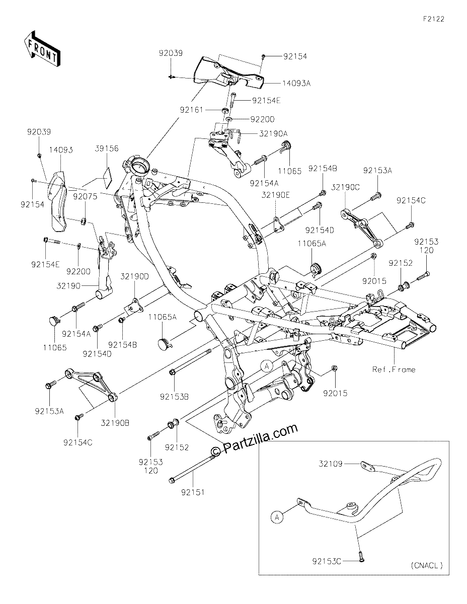Diagrama de ENGINE MOUNT