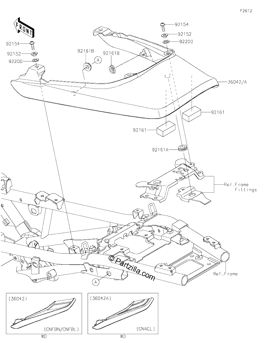 Diagrama de SEAT COVER