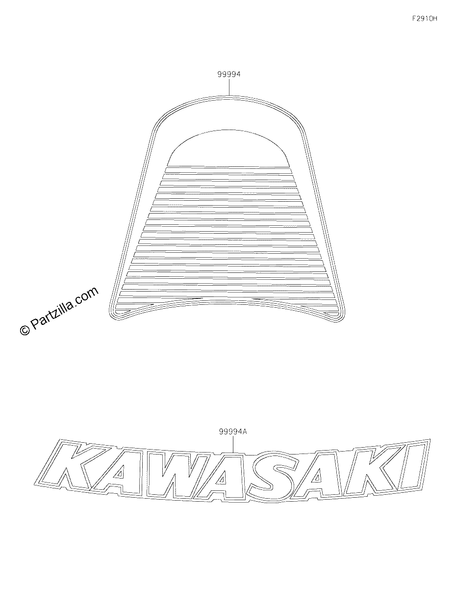 Diagrama de ACCESSORY DECALS