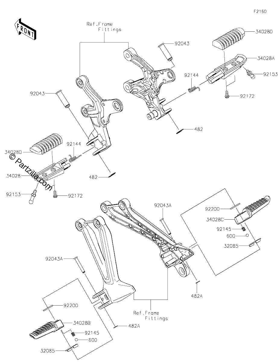 Diagrama de FOOTRESTS