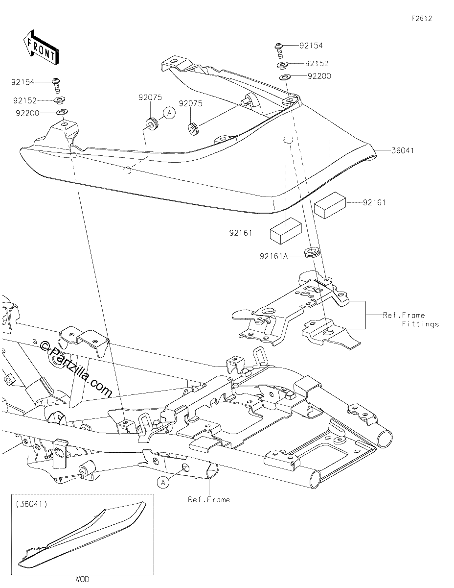 Diagrama de SEAT COVER