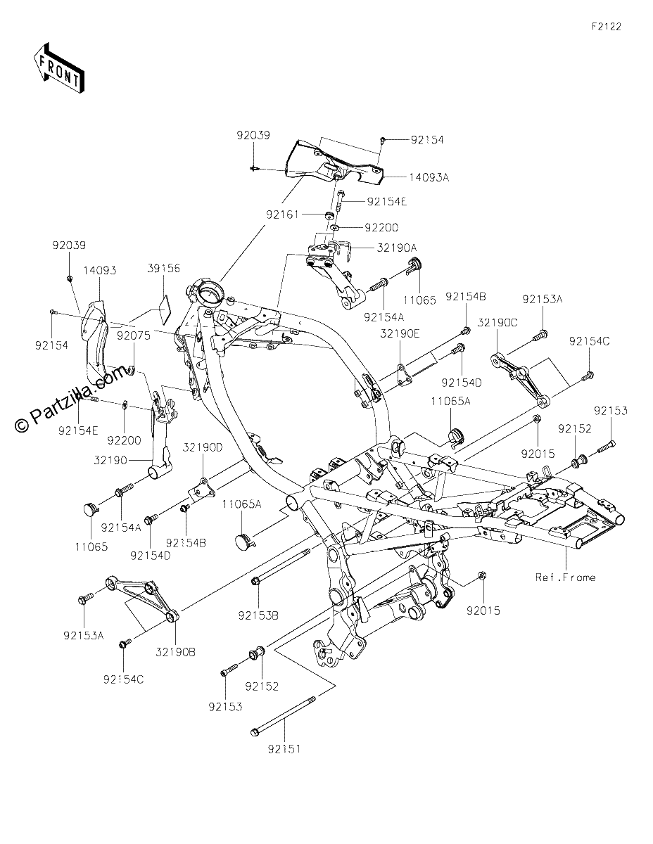 Diagrama de ENGINE MOUNT