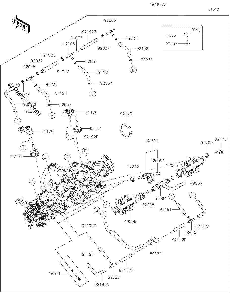 Diagrama de THROTTLE