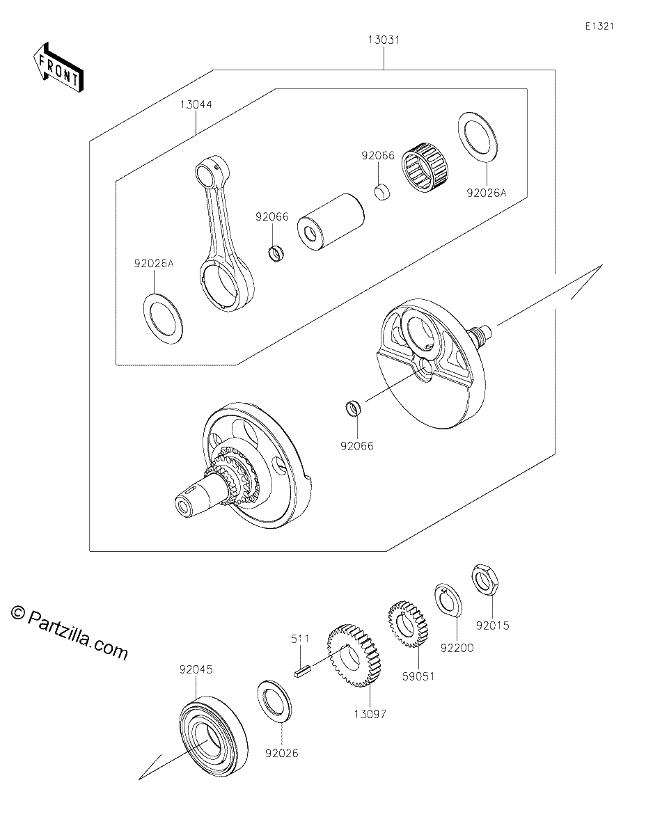 Diagrama de CRANKSHAFT