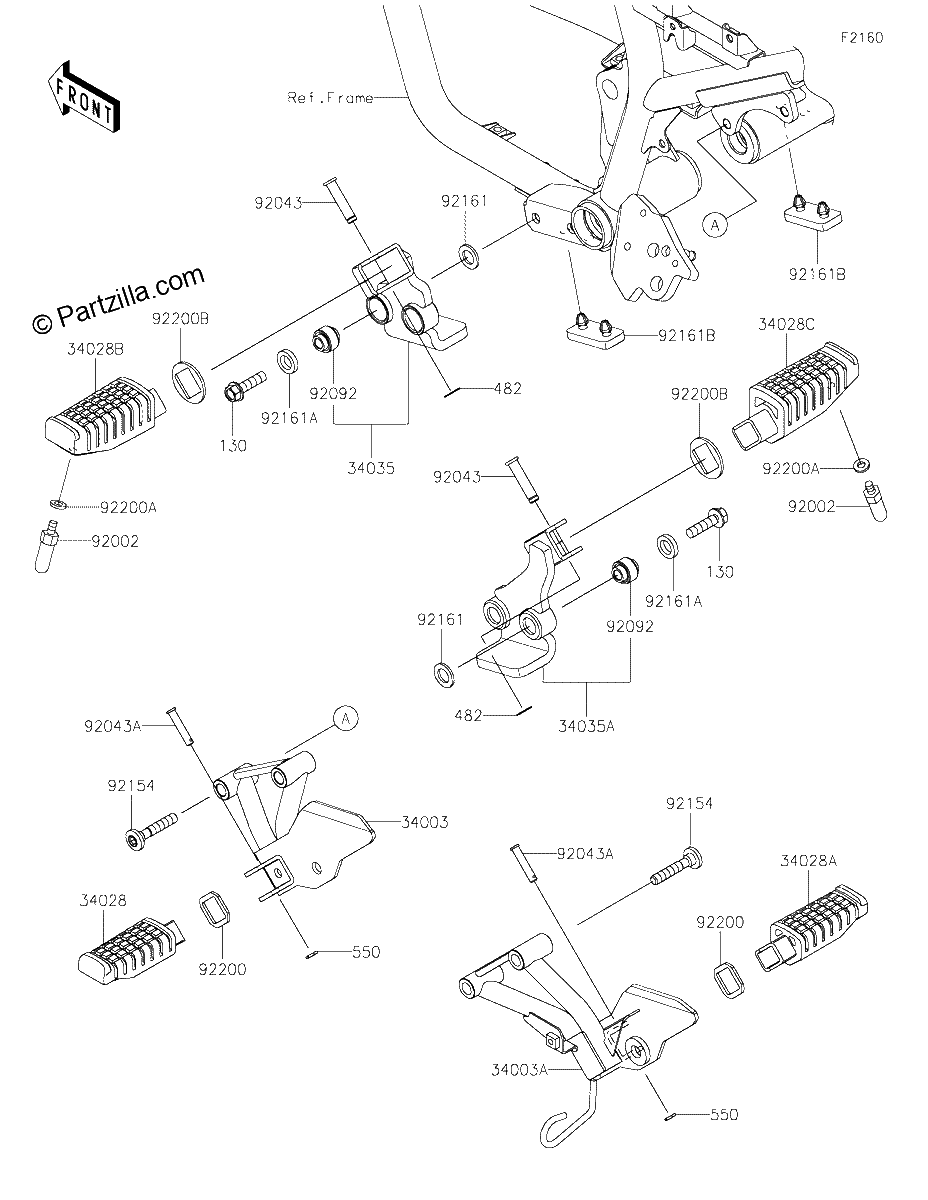 Diagrama de FOOTRESTS
