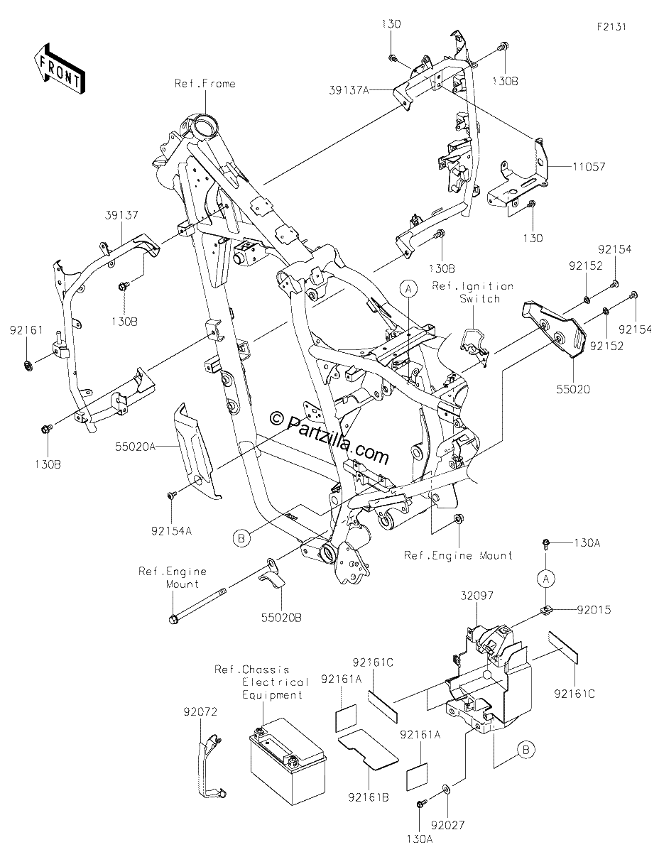 Diagrama de FRAME FITTINGS