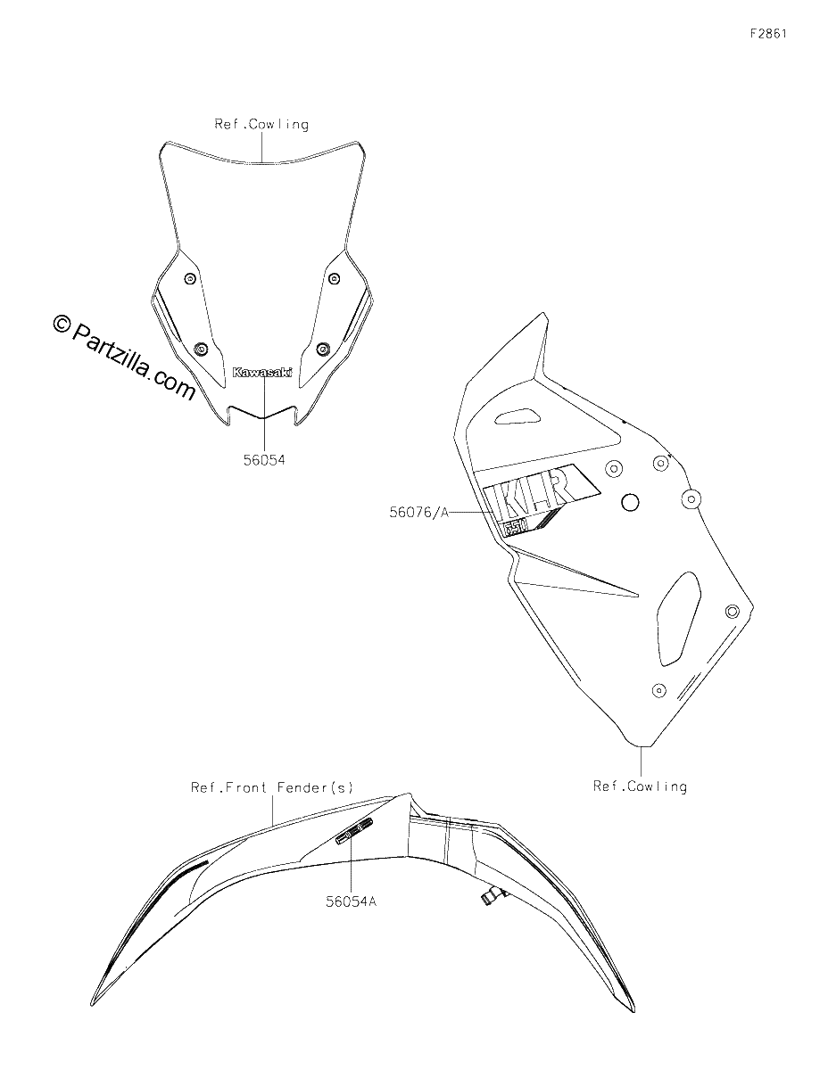 Diagrama de DECALS C L GREEN FPFNN FPFNL