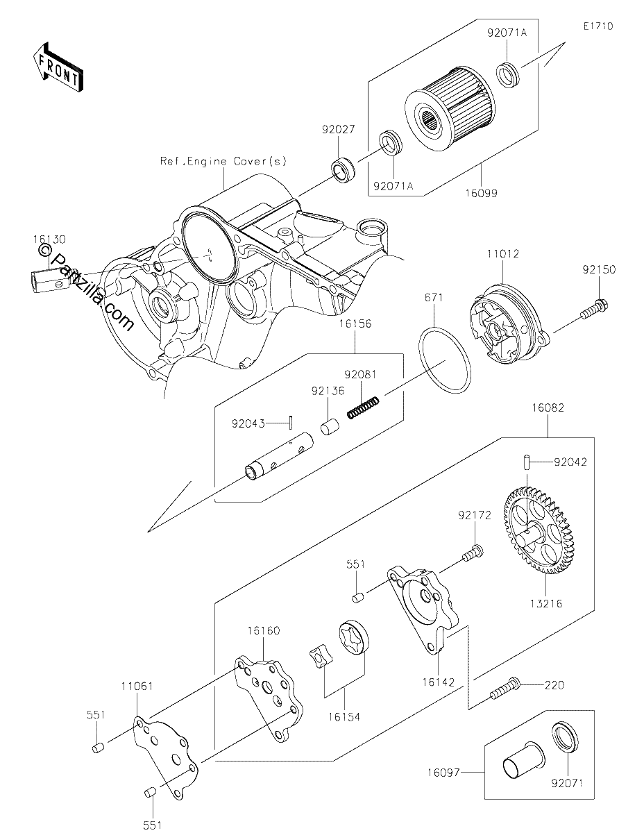 Diagrama de OIL PUMP