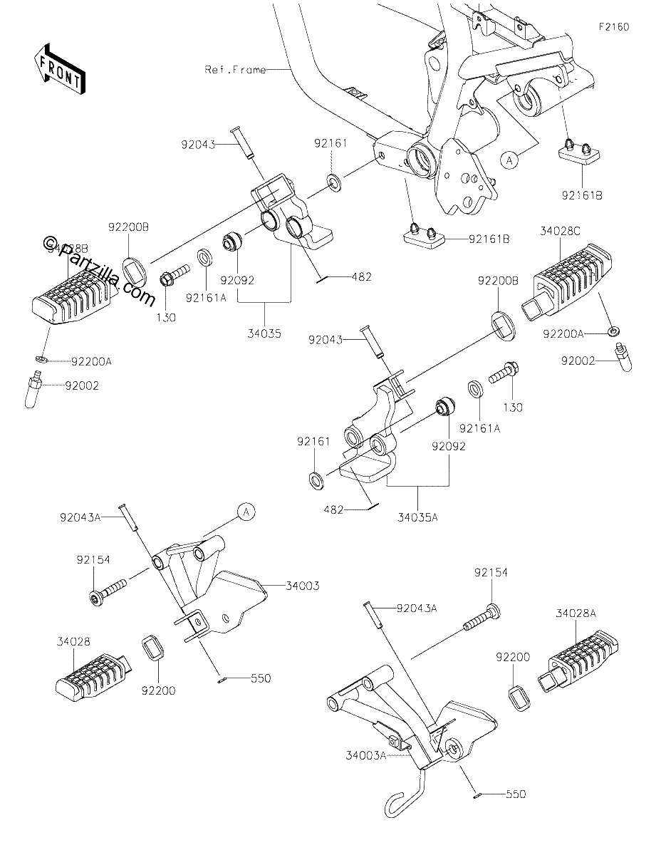 Diagrama de FOOTRESTS