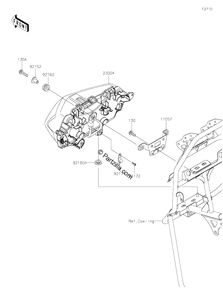 Diagrama de HEADLIGHT S