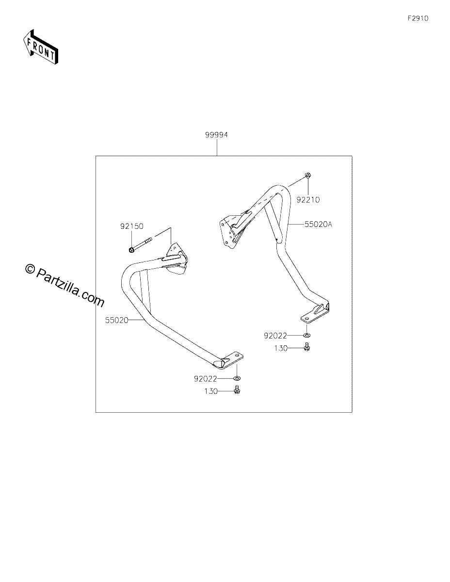 Diagrama de ACCESSORY FRAME SLIDER
