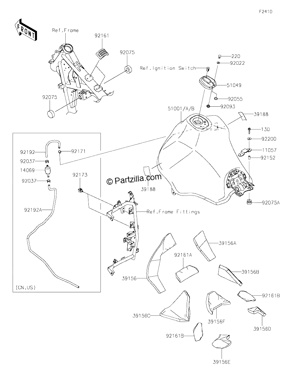 Diagrama de FUEL TANK