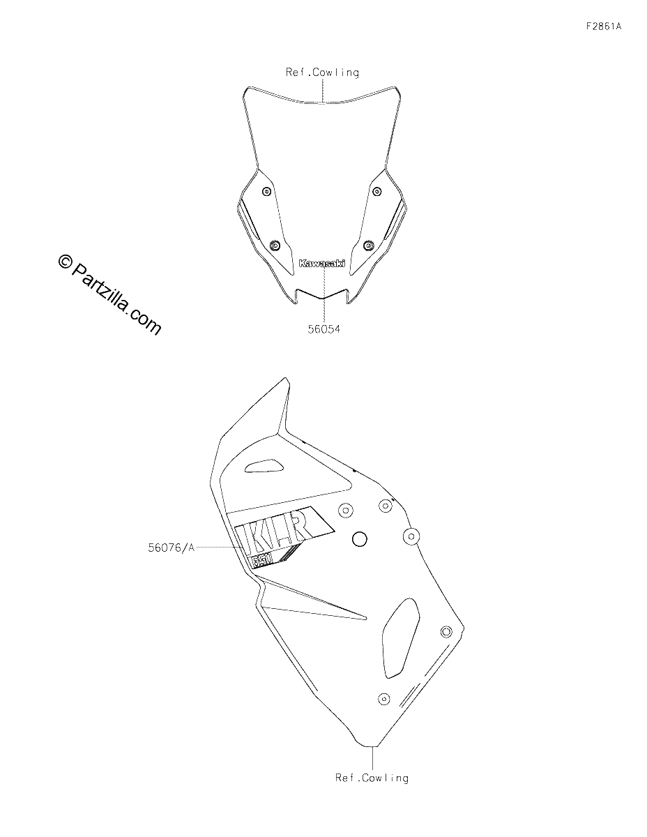 Diagrama de DECALS YELLOW CA US