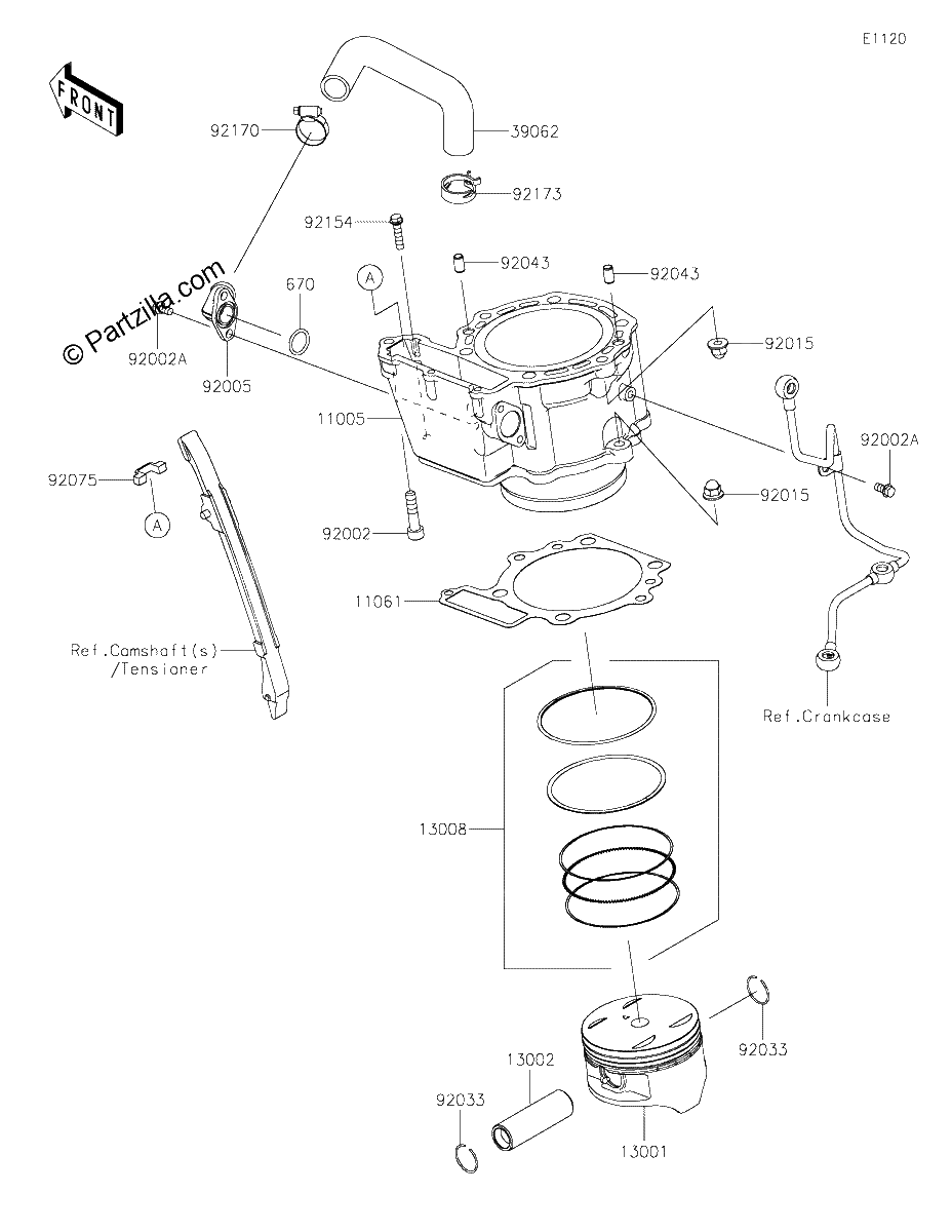 Diagrama de CYLINDER PISTON S