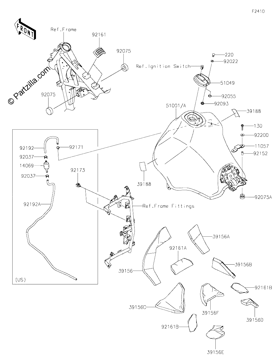 Diagrama de FUEL TANK