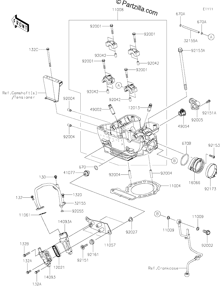 Diagrama de CYLINDER HEAD