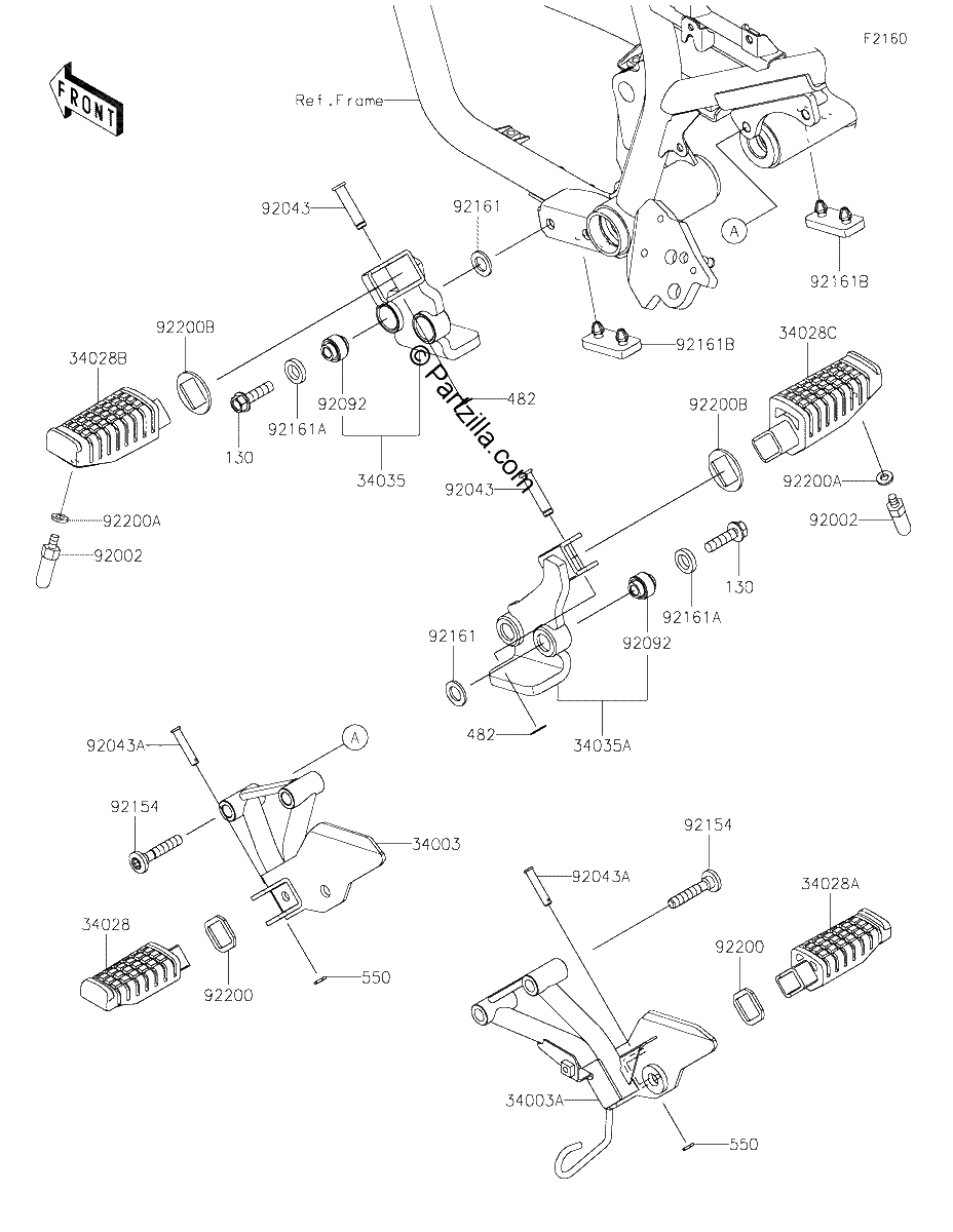 Diagrama de FOOTRESTS
