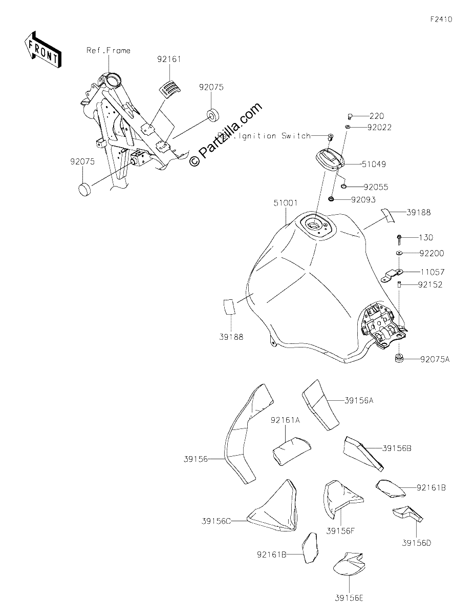 Diagrama de FUEL TANK