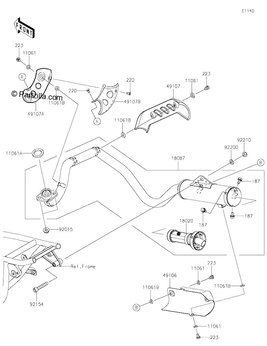 Diagrama de MUFFLER S