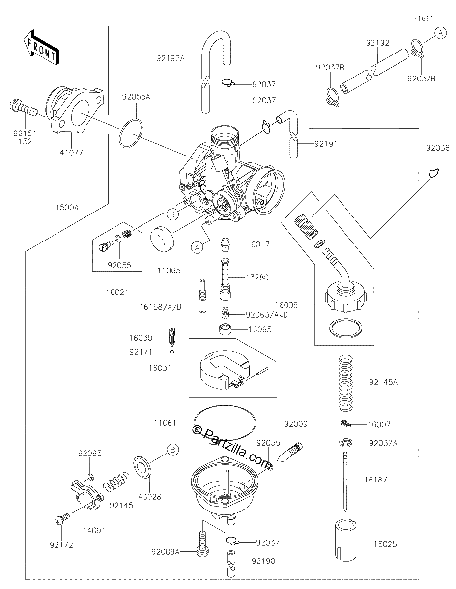 Diagrama de CARBURETOR