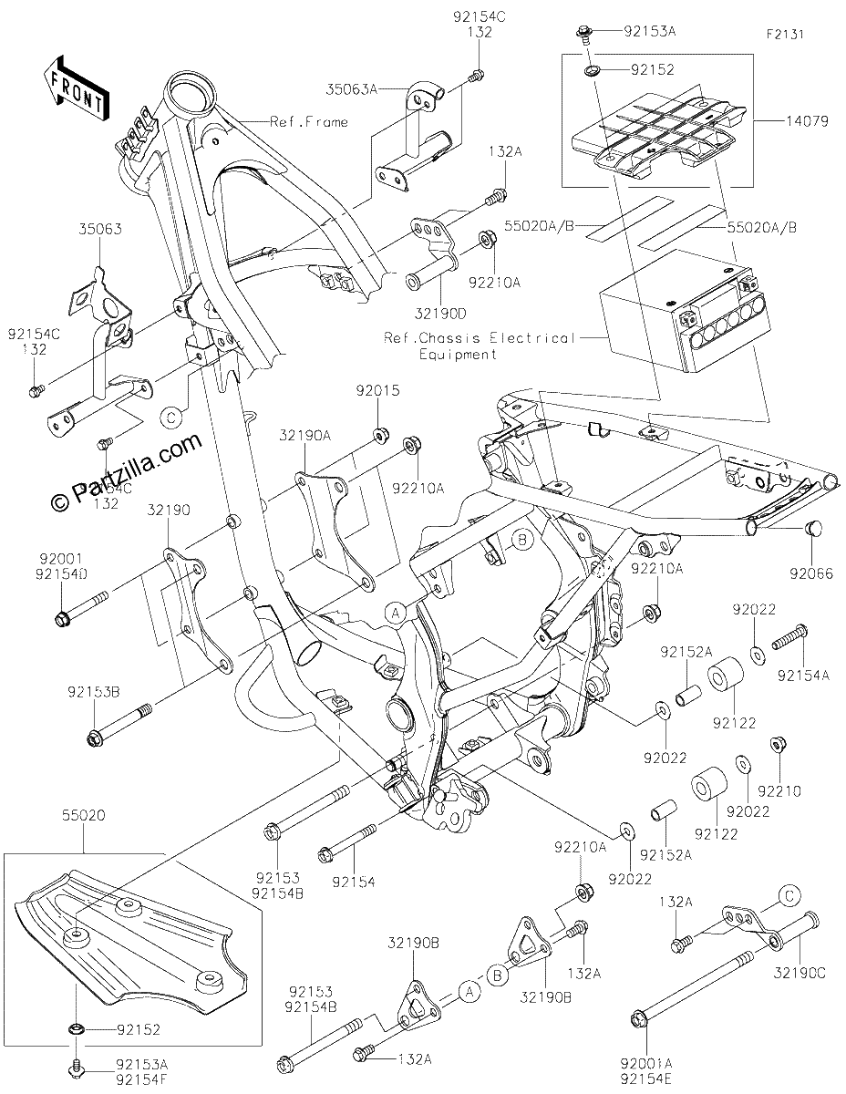 Diagrama de FRAME FITTINGS