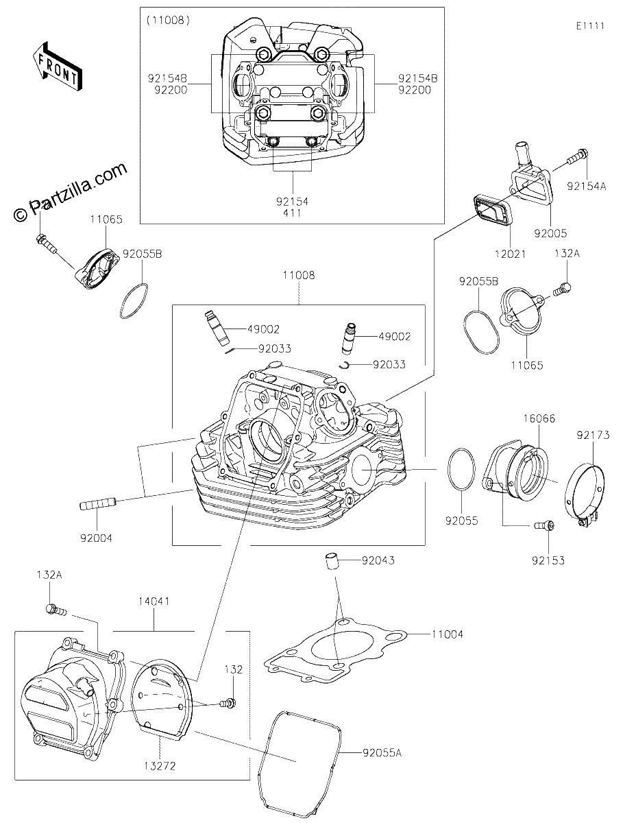 Diagrama de CYLINDER HEAD