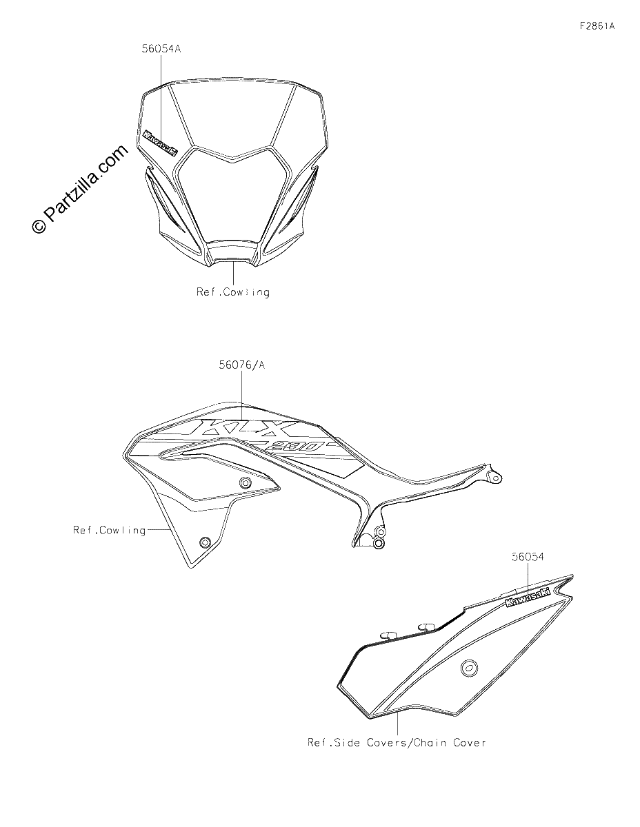Diagrama de DECALS GRAY KPFNL