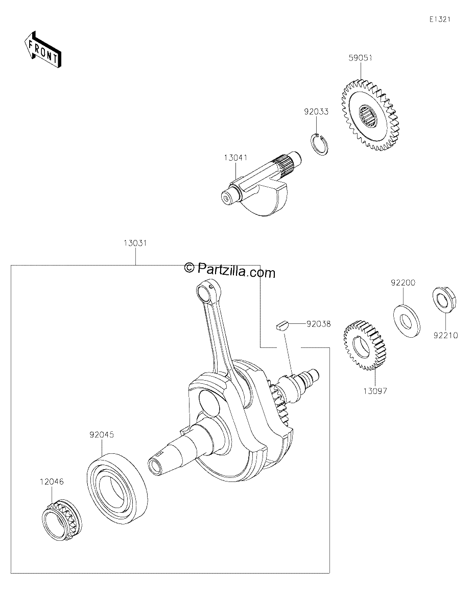 Diagrama de CRANKSHAFT