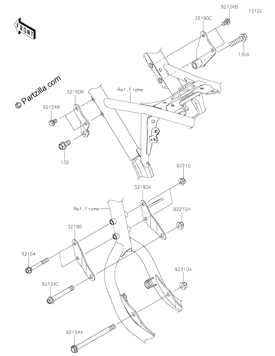 Diagrama de ENGINE MOUNT