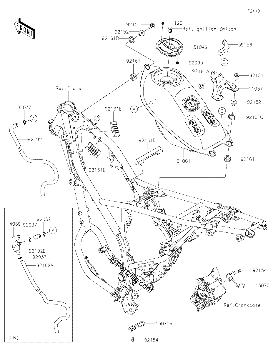 Diagrama de FUEL TANK