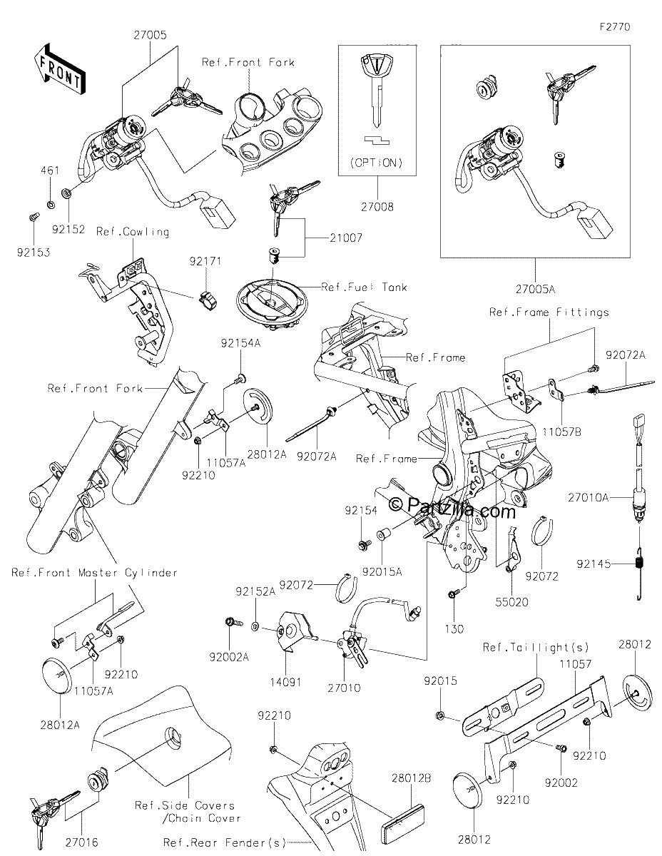 Diagrama de IGNITION SWITCH