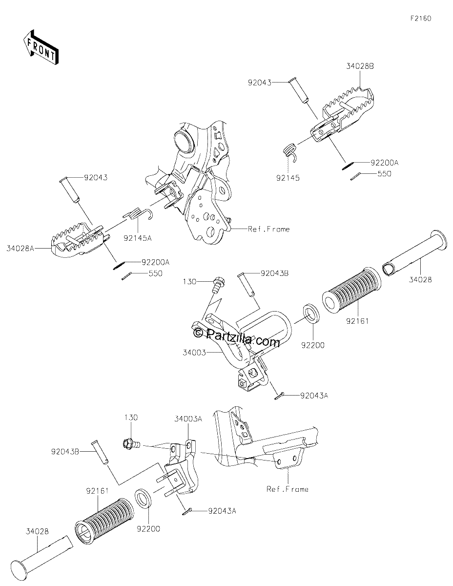Diagrama de FOOTRESTS