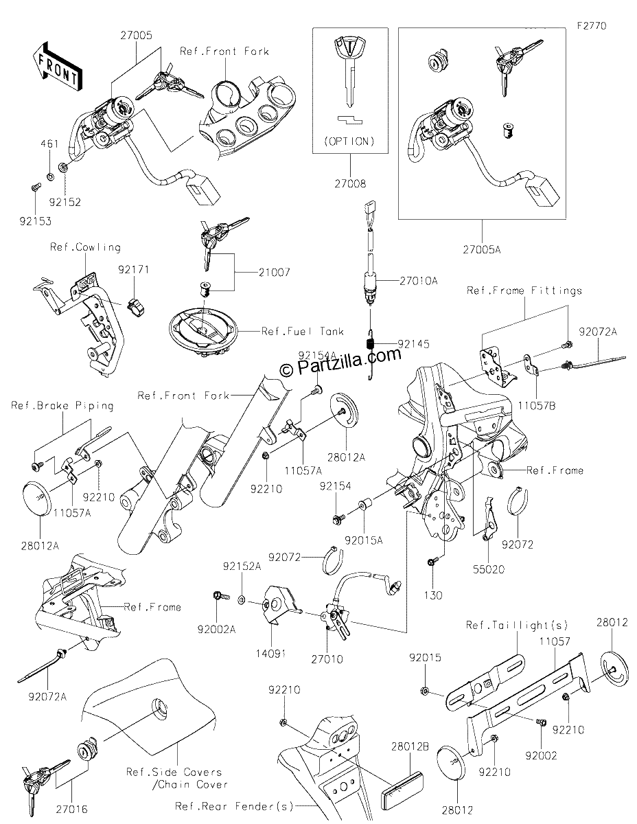 Diagrama de IGNITION SWITCH