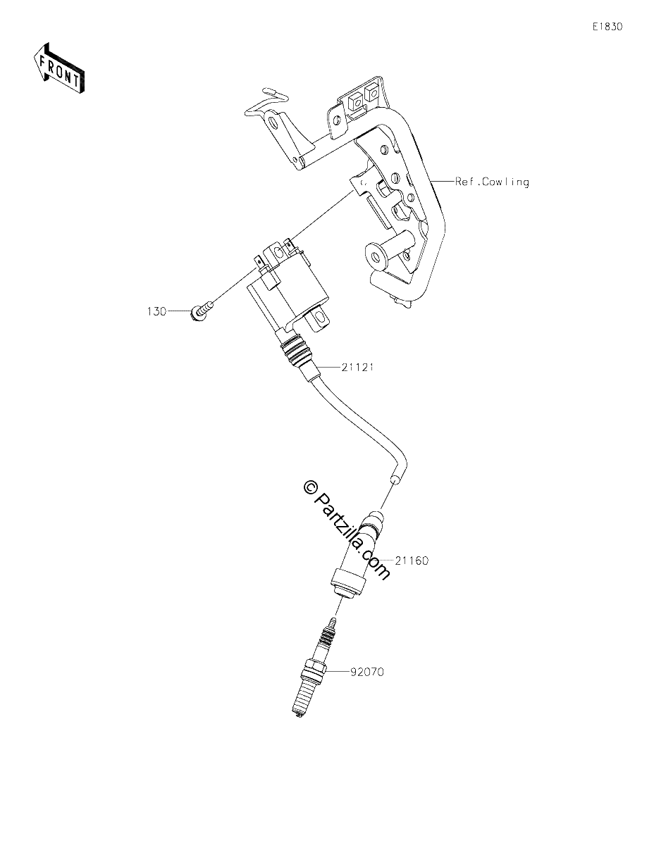 Diagrama de IGNITION SYSTEM