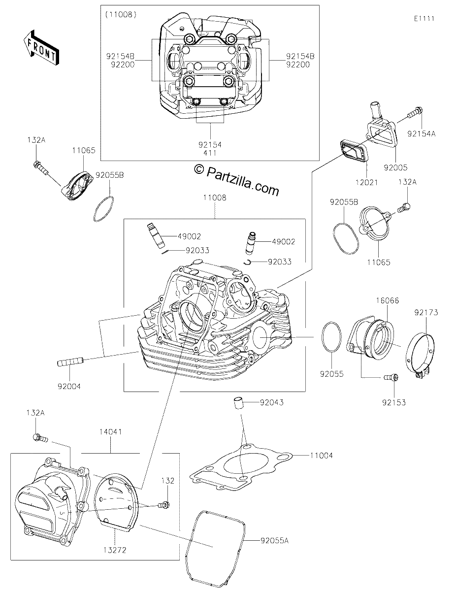 Diagrama de CYLINDER HEAD